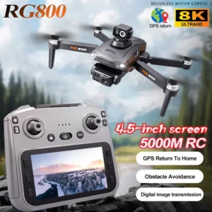 RG800 MAX GPS Drone Professional 8K Camera Aerial FPV Brushless Avoiding Obstacle with Large Screen Remote Control Folding Dron
