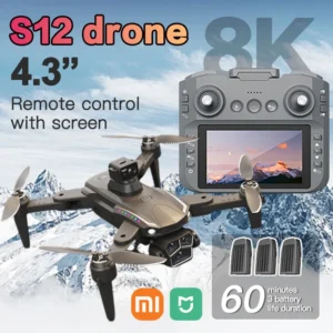 Xiaomi Mijia S12 Drone 8K Professional HD Camera Drones 5G WIFI Brushless Motor Optical large screen remote control Quadcopter