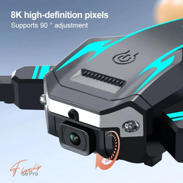 KBDFA New S6 Max Drone 8k Profesional 4K HD Cameras Obstacle Avoidance Aerial Photography Optical flow Foldable Quadcopter - Image 6