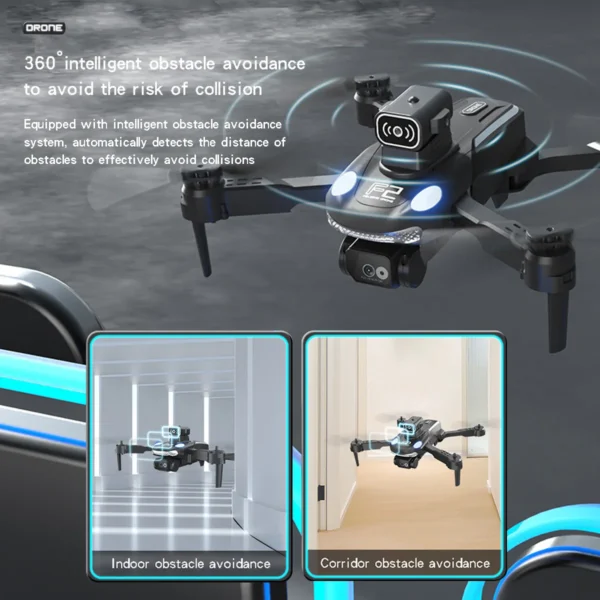 F2 Drone 4K Ultra HD Camera Long Battery Life Intelligent Flight Modes Foldable Design GPS Tracking Precision - Image 2