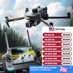 P7 MAX High-end Professional GPS Drone 8K With Screen Remote Control 20km Digital Image Transmission Brushless RC Quadcopter Toy