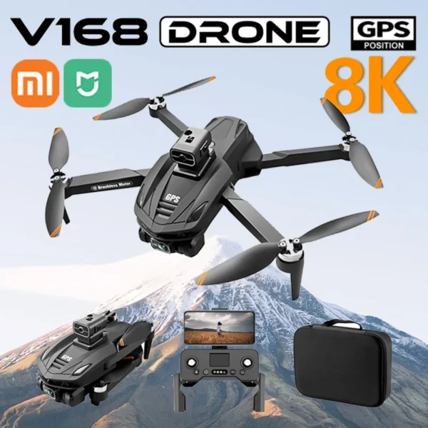 Xiaomi Mijia V168 Drone 8K 5G GPS HD Aerial Photography Omnidirectional Obstacle Avoidance Foldable Long Flight Time Original