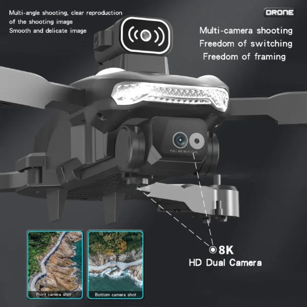 F2 Drone 4K Ultra HD Camera Long Battery Life Intelligent Flight Modes Foldable Design GPS Tracking Precision - Image 5