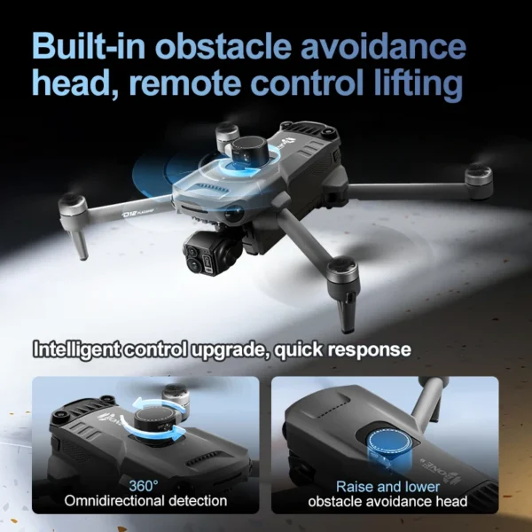 2025 New D12 GPS Drone 8K Profesional HD Camera 3-axis Gimbal Brushless Laser Obstacle Avoidance With for Fishing Dron VS P7 MAX - Image 4