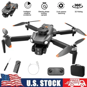 S119 Rc Drone Professional 8K With Dual Camera WIFI Smart Obstacle Avoidance FPV Brushless RC Quadcopter Mini UAV Gift Toys