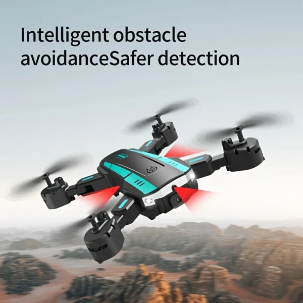 T6 drone, dual cameras, one-click takeoff and landing, 540 ° intelligent obstacle avoidance, gesture recognition, intelligent ho - Image 2