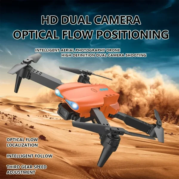 Professional HD E99Pro Drone 4k Dual WIFI fpv Quadcopter Aircraft with Obstacle Avoidance for Aerial Photography Drone Camera - Image 4