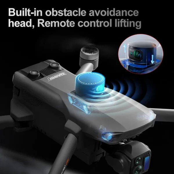 A25 PRO Professional Drone With 8K Camera GPS 3-Axis Gimbal 360° Obstacle Avoidance Touch Screen FPV Brushless RC Dron Boy Toy - Image 4