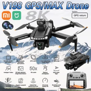 Xiaomi Mijia V198 MAX GPS Drone 8K Profesional HD Camera Brushless Laser Obstacle Avoidance Foldable Quadcopter Aerial Optical