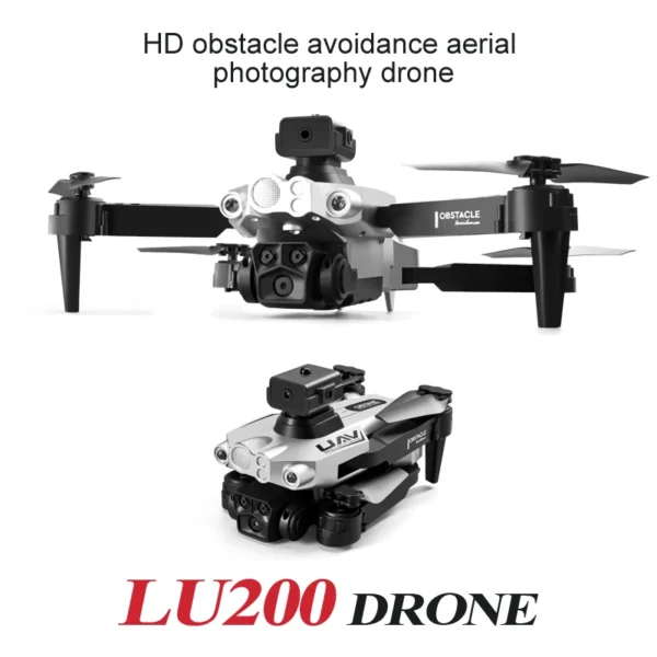 LU200 Drone 8K GPS Professional HD Aerial Photography Triple-Camera WIFI Omnidirectional Obstacle Avoidance Drone 10000M - Image 6