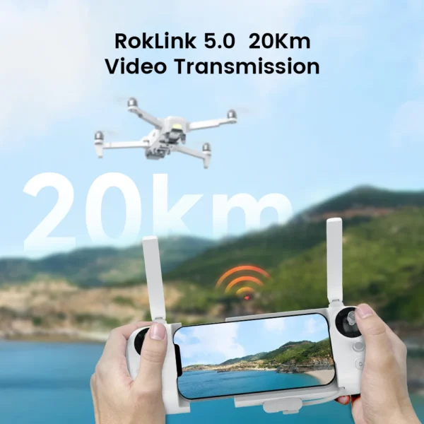 FIMI X8T Drone Thermal Infrared Lens Triple Camera Gimbal RokLink 5.0 20KM Transmission AI Super Night Video 4K GPS Quadcopter - Image 4